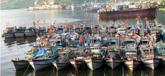 Phát triển bền vững biển, đảo Việt Nam Phát triển tổ, đội “Đoàn kết” khai thác hải sản xa bờ